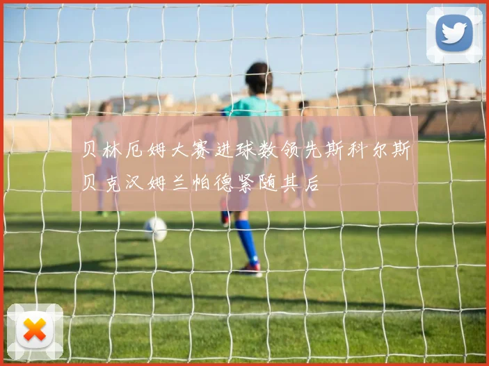 贝林厄姆大赛进球数领先斯科尔斯贝克汉姆兰帕德紧随其后